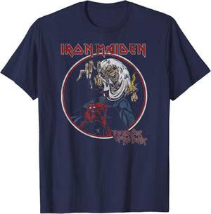 Iron Maiden - Number of the Beast Vintage T-Shirt - T-Shirt | Navy