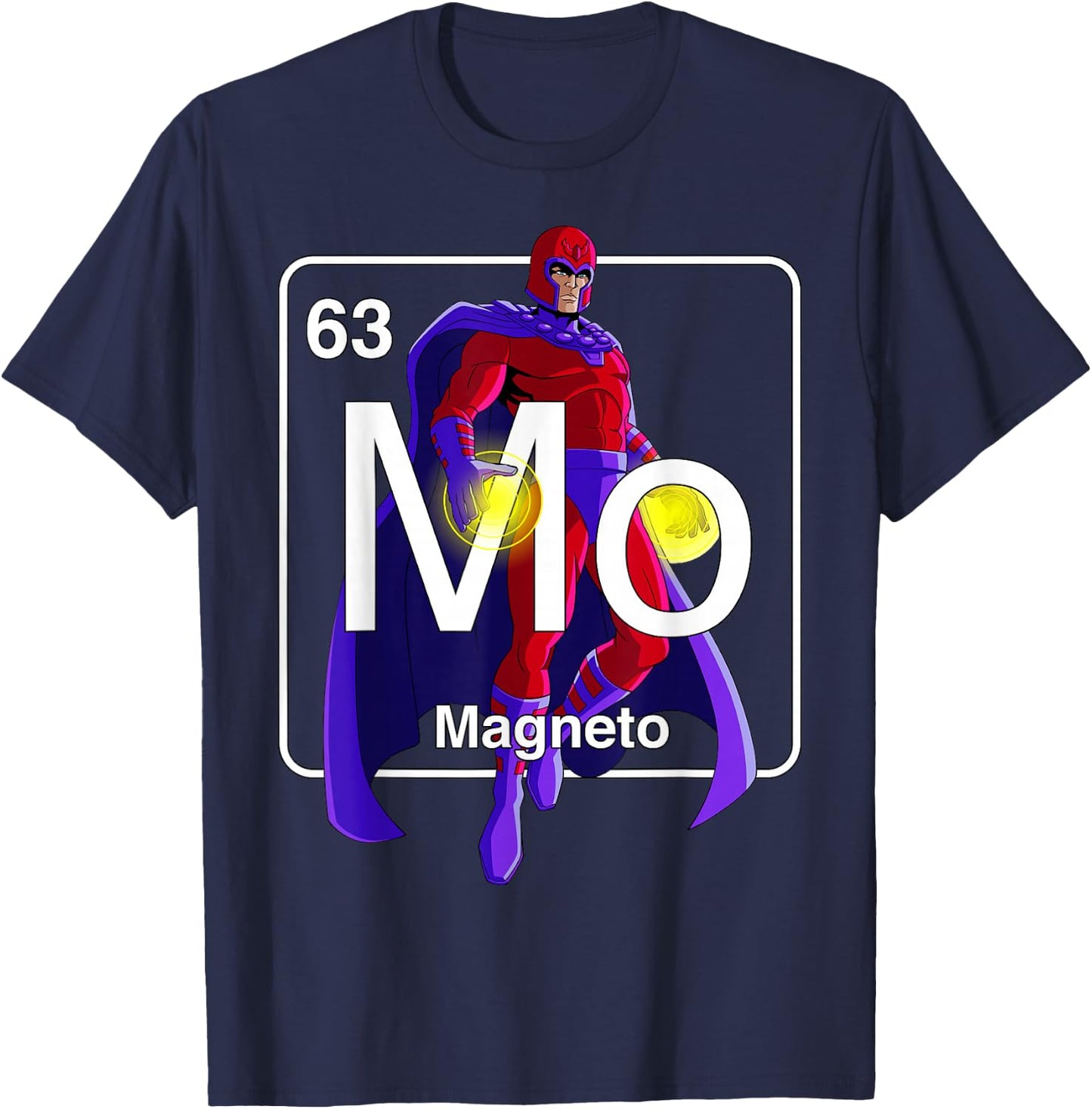 Marvel X-Men Magneto Element T-Shirt - T-Shirt | Navy