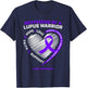 Boyfriend Girlfriend Warrior Gifts Products Lupus Awareness T-Shirt - T-Shirt | Navy