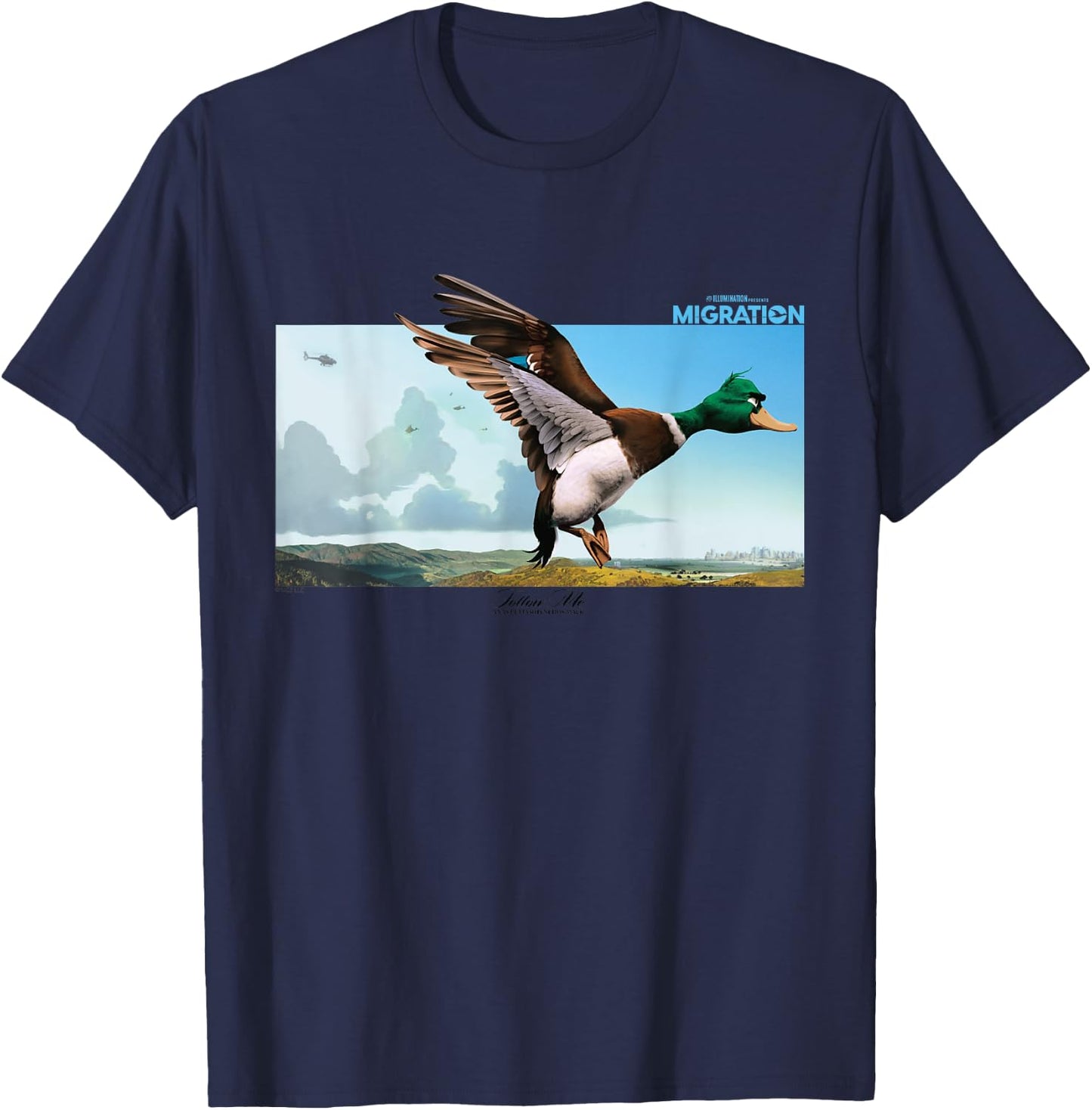 Migration Take Flight T-Shirt - T-Shirt | Navy
