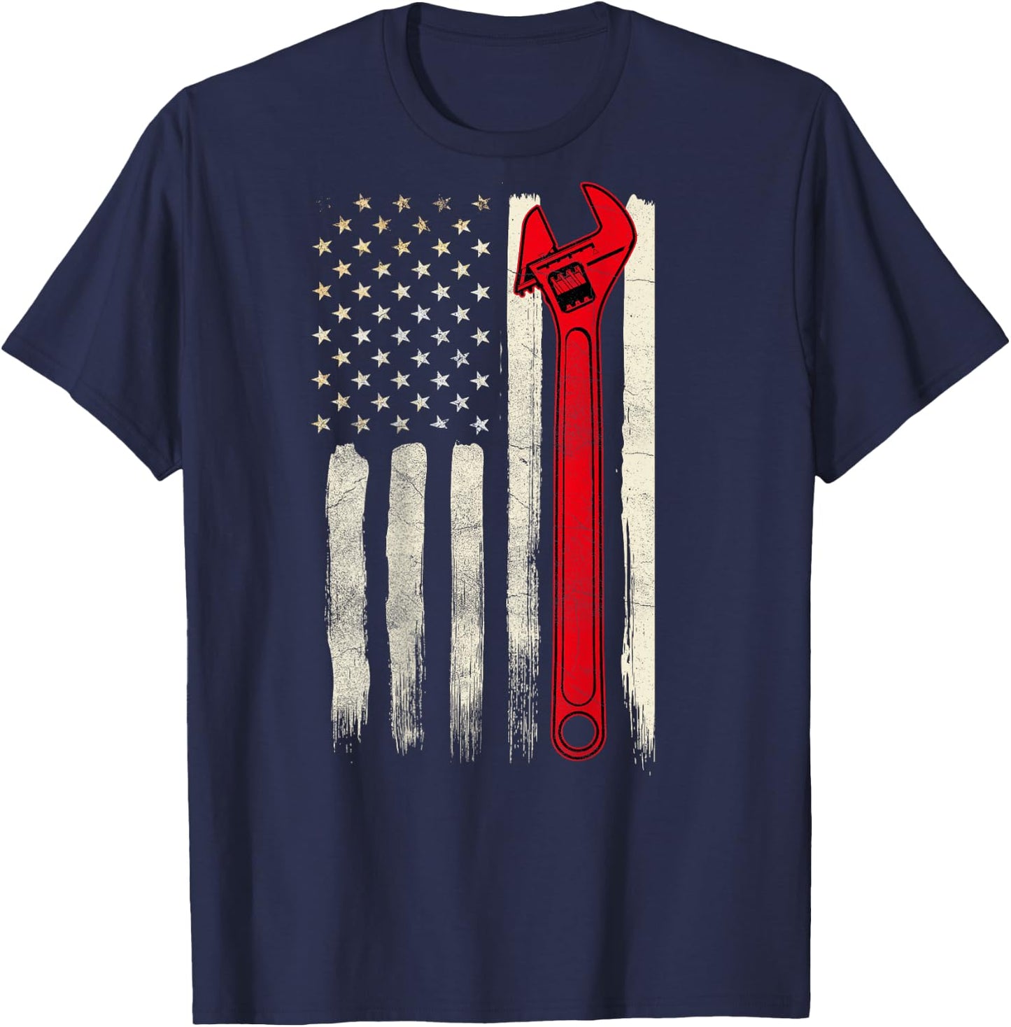 Mechanic Funny Car Repair Design On Back T-Shirt - T-Shirt | Navy