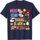 Farm Animals Sounds Oink Baa Neigh Cluck Moo Kids Farmer T-Shirt - T-Shirt | Navy
