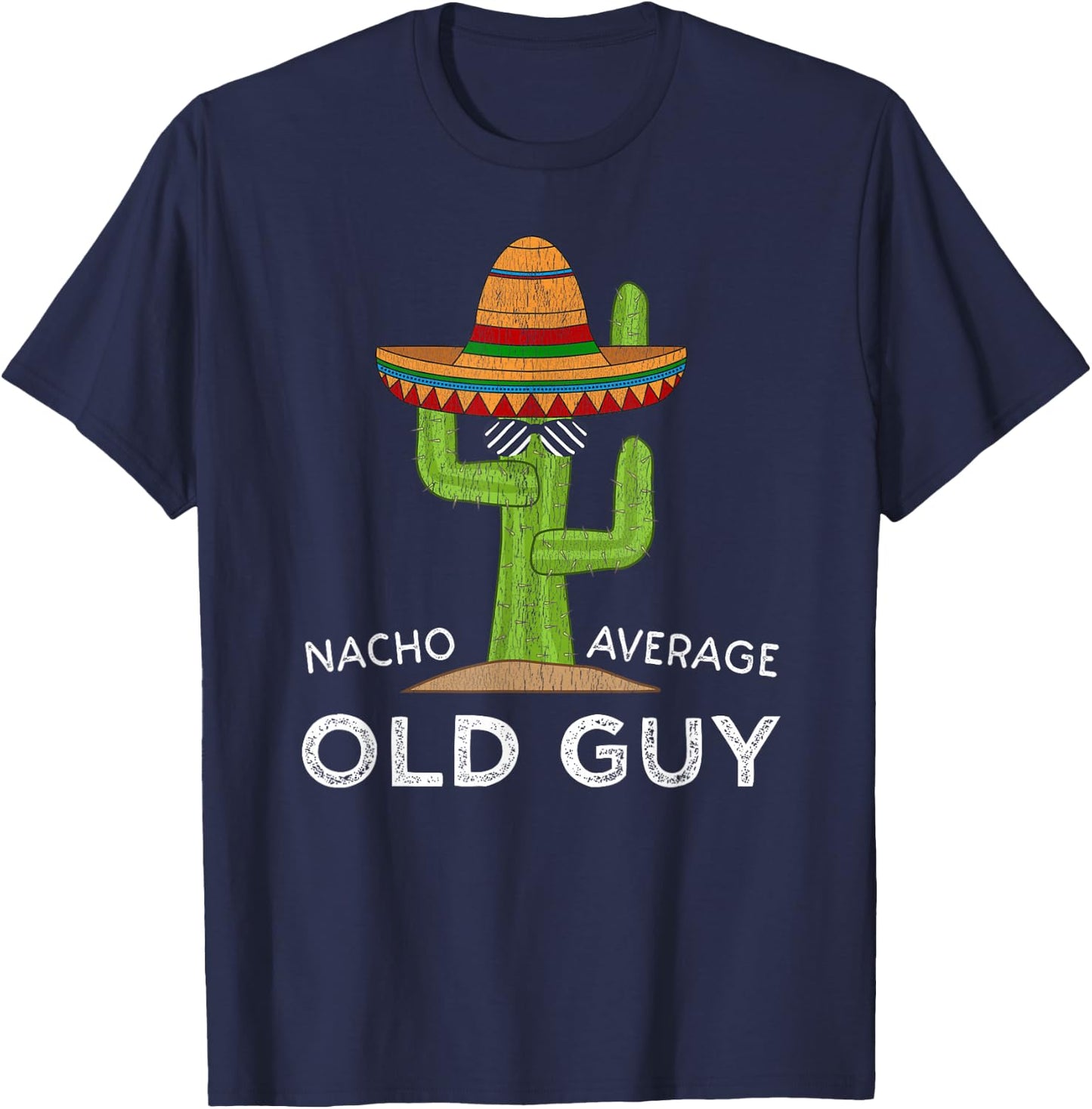 Fun Hilarious Old Guy Humor Saying | Funny Old Man T-Shirt - T-Shirt | Navy