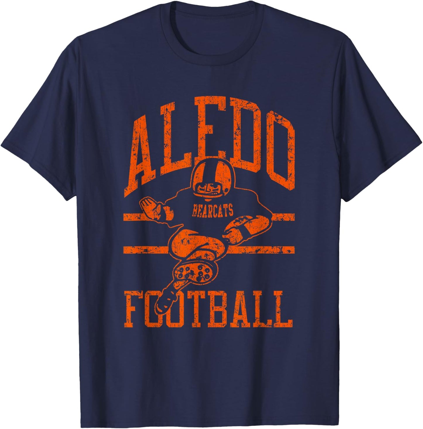 Aledo Bearcats FB Player T-Shirt - T-Shirt | Navy