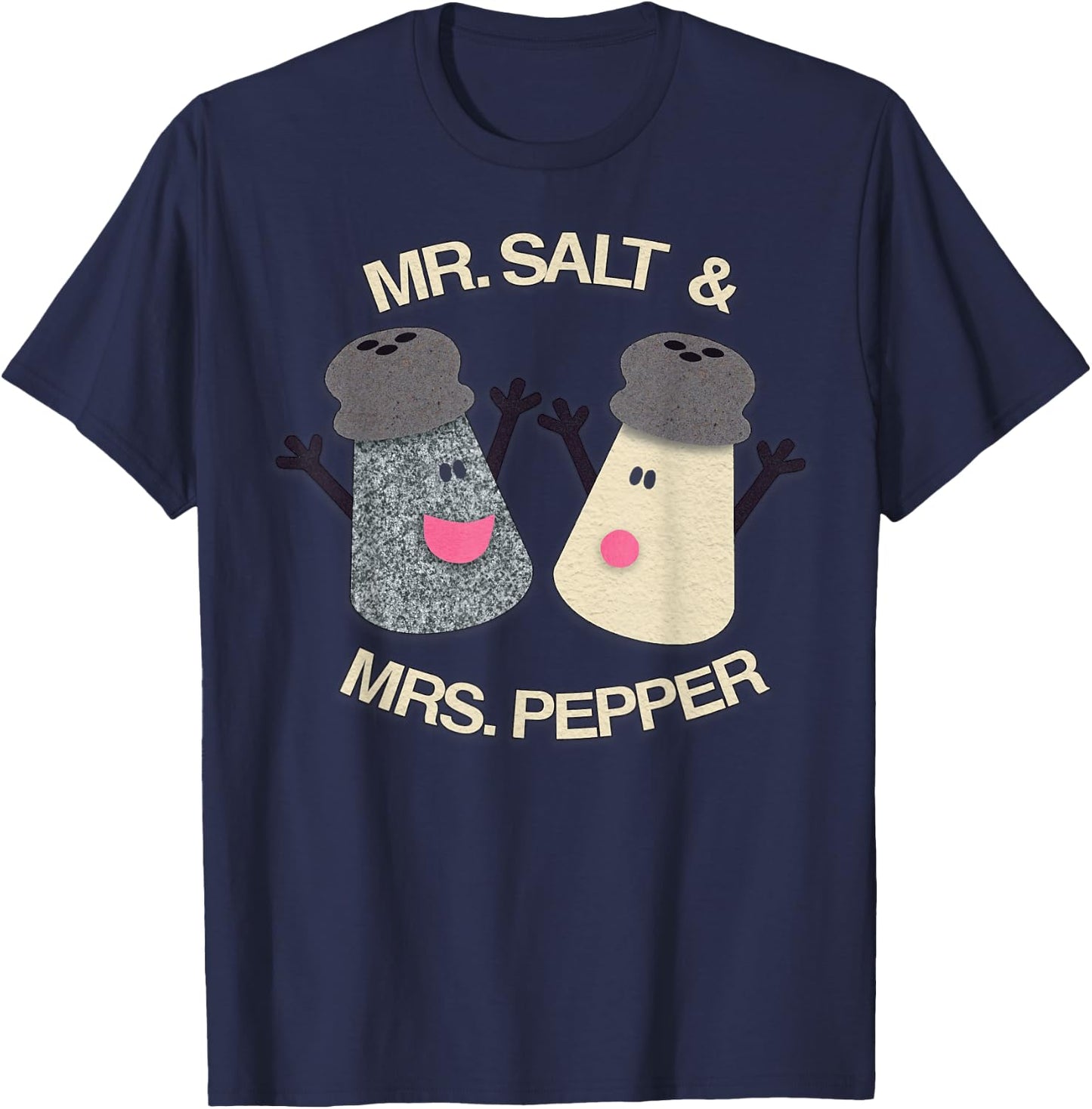 Blue's Clues Mr. Salt & Mrs. Pepper T-Shirt - T-Shirt | Navy