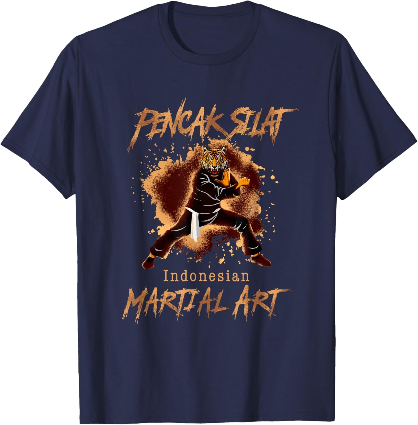 Pencak Silat Indonesian Martial Arts T-Shirt - T-Shirt | Navy