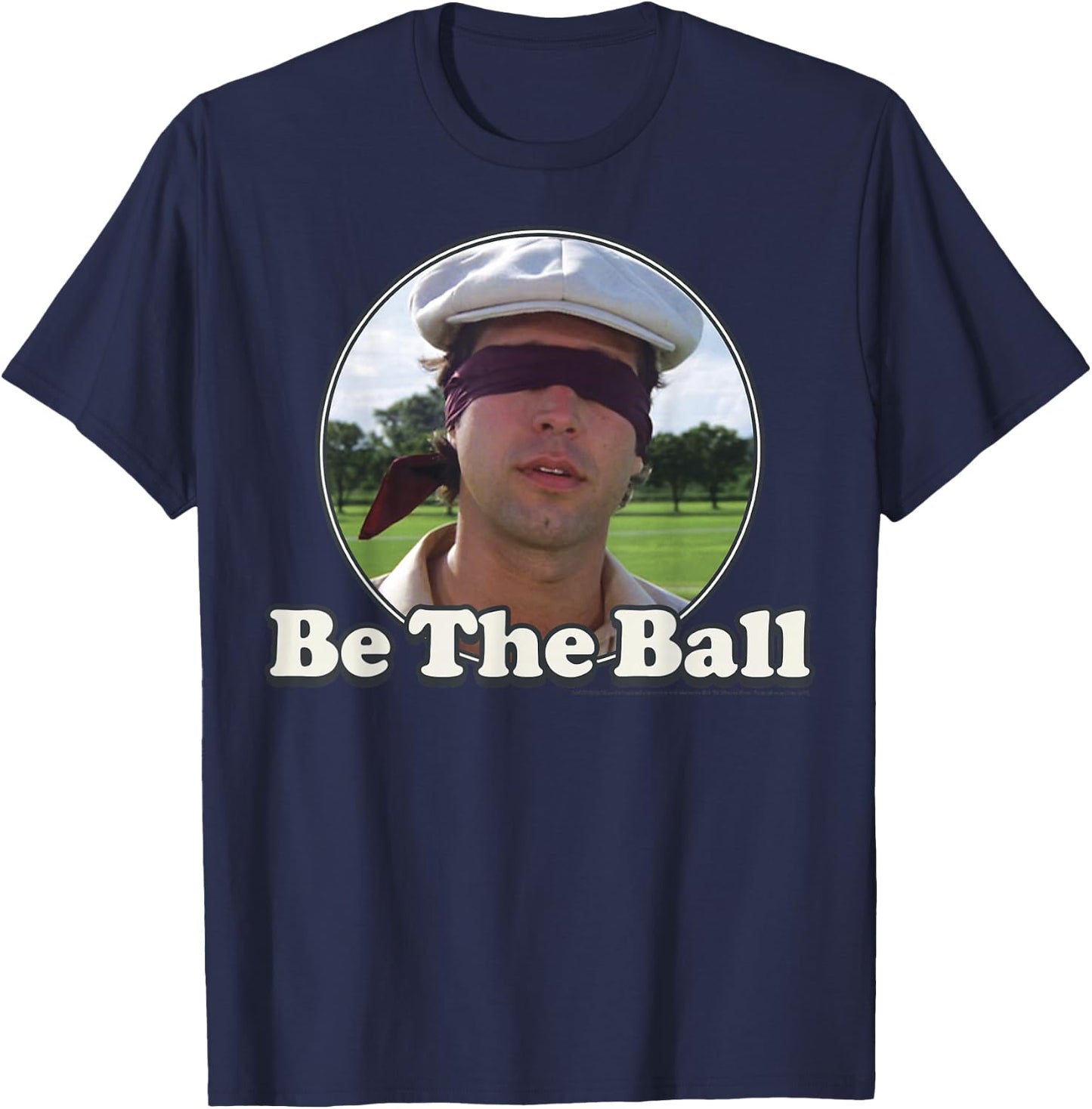Caddyshack Be The Ball Portrait T-Shirt - T-Shirt | Navy
