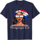 Paraguayan Souvenirs Products Woman Flag Girl Paraguay T-Shirt - T-Shirt | Navy