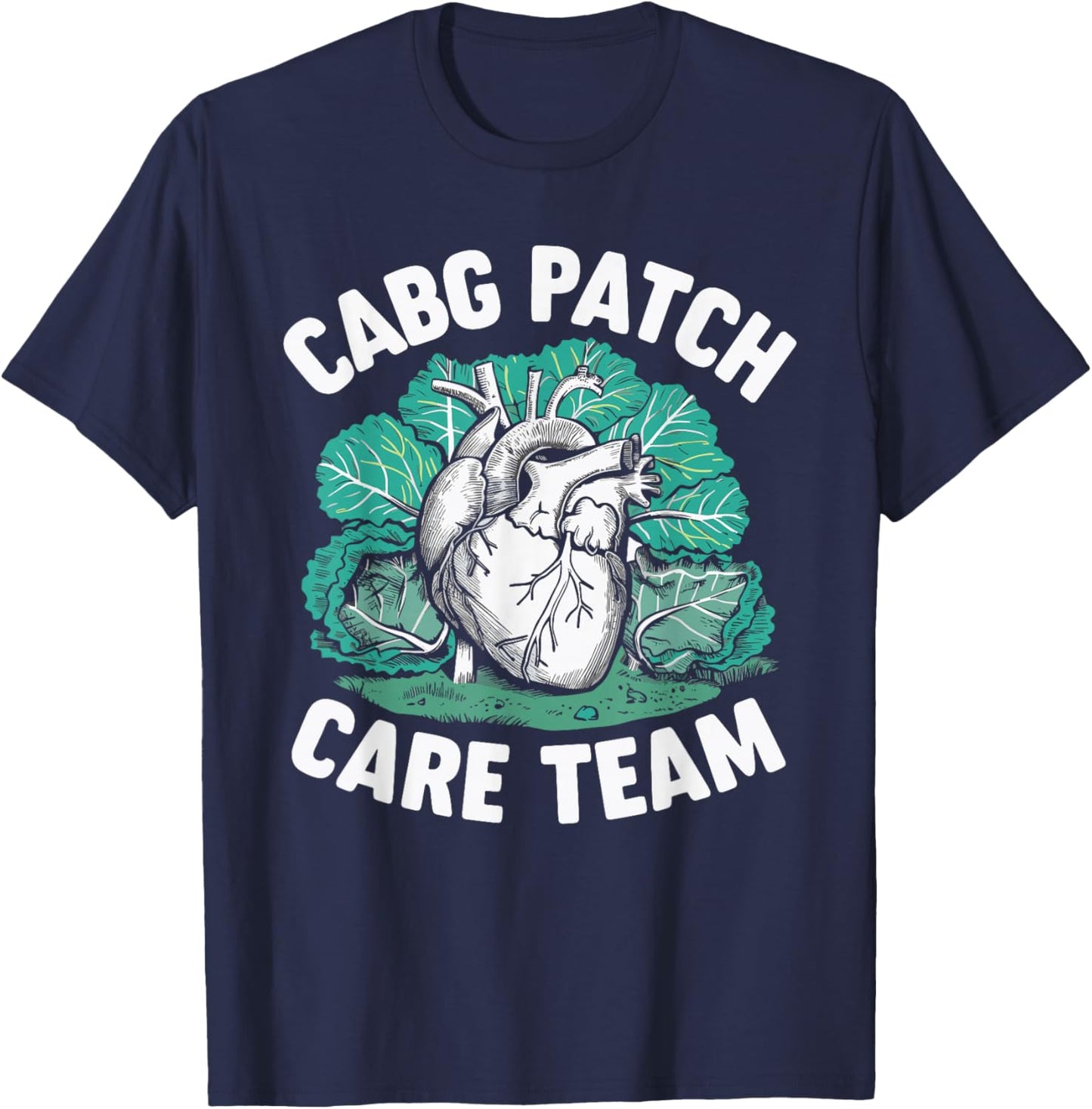 CABG Patch Care Team T-Shirt - T-Shirt | Navy