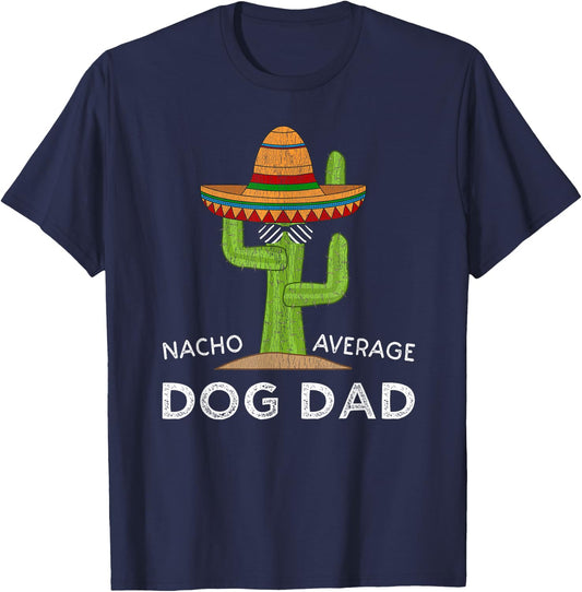Fun Pet Owner Humor Saying | Funny Dog Dad T-Shirt - T-Shirt | Navy