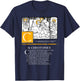 Saint Christopher Protect Us Safety Saint Alphabet Catholic T-Shirt - T-Shirt | Navy