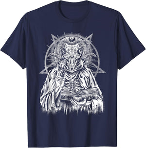 Devil Baphomet T-Shirt - T-Shirt | Navy