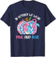 In October We Wear Pink Blue Pumpkin Pregnancy & Infant Loss T-Shirt - T-Shirt | Navy