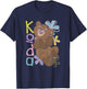 Disney Brother Bear Vintage Koda Wildflower Retro Poster T-Shirt - T-Shirt | Navy