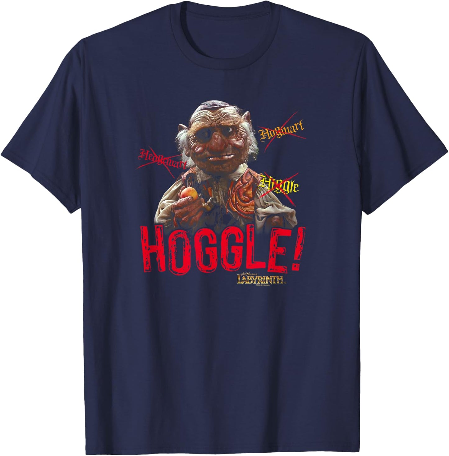 Labyrinth Hoggle T-Shirt - T-Shirt | Navy