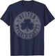 Boston Massachusetts Shamrock Logo T-Shirt - T-Shirt | Navy