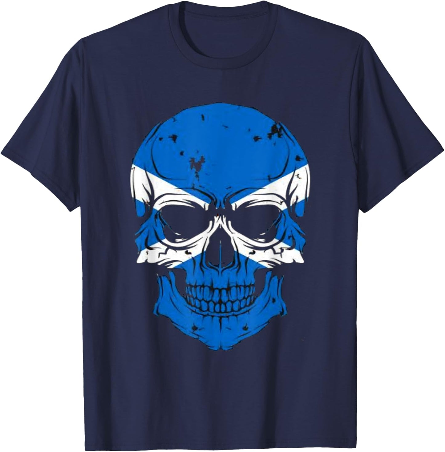 Scotland football Scotland Flag For Scottish Men/Women/Kid T-Shirt - T-Shirt | Navy
