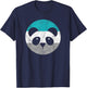 Panda Face Retro Gift or Boys T-Shirt - T-Shirt | Navy
