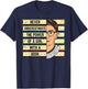 Never Underestimate Girl Read Book Reading Librarian Women T-Shirt - T-Shirt | Navy