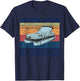 Pontoon Captain Like a Regular Captain Only More Drunk Boat T-Shirt - T-Shirt | Navy