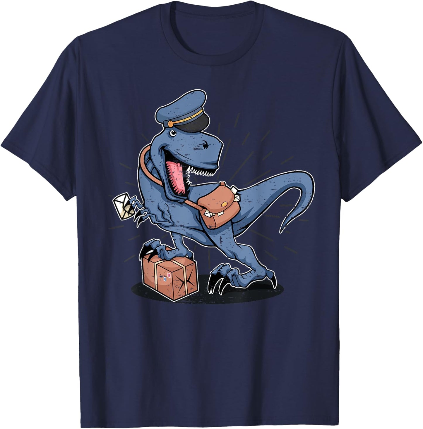 Postman Mailman Deliverer T-Shirt - T-Shirt | Navy