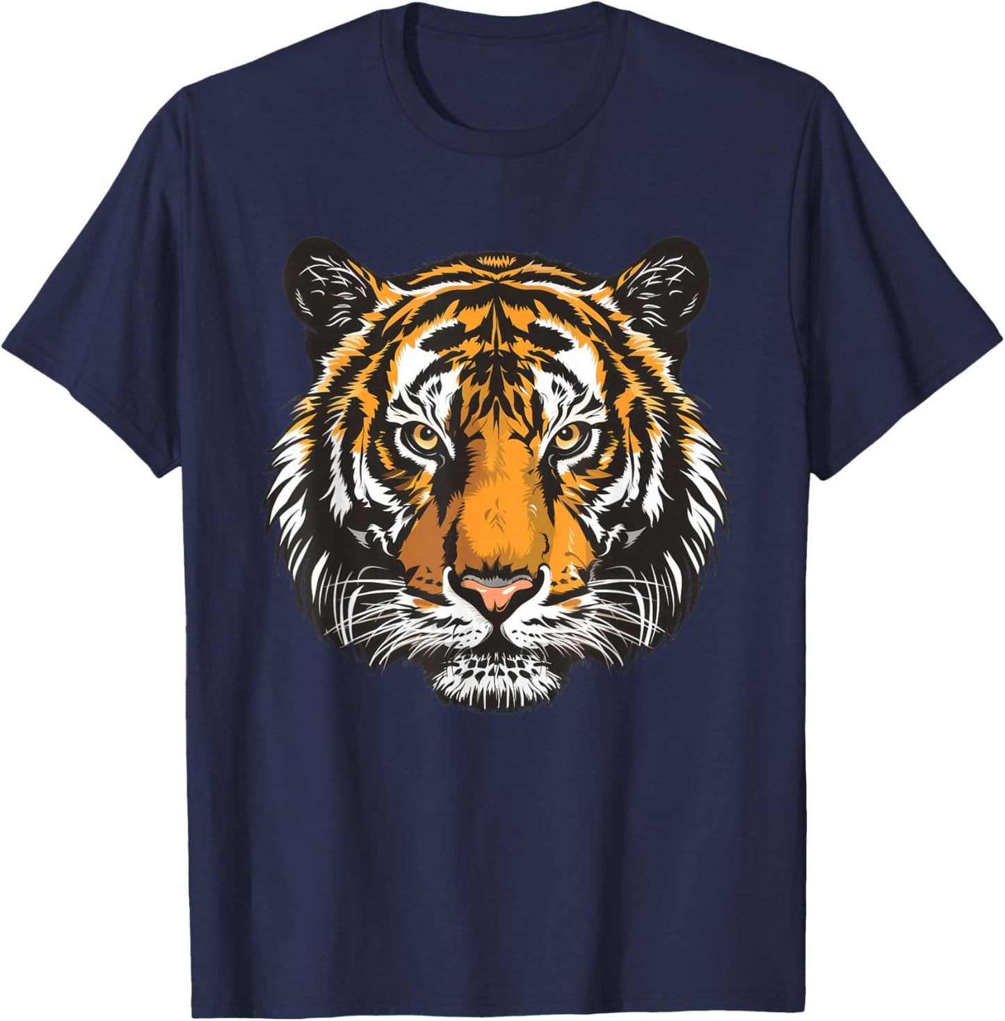 Tiger Graphic T-Shirt - T-Shirt | Navy