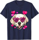 Golden Retriever Valentines Day Dog Golden Retriever Lovers T-Shirt - T-Shirt | Navy
