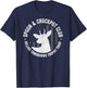 Spoon And Crockpot Club Funny Deer Hunter Hunting Joke Gift T-Shirt - T-Shirt | Navy