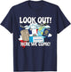 Look Out Dominican Here We Come Matching Family Vacation T-Shirt - T-Shirt | Navy