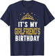It's My Girlfriend's Birthday Party Couple T-Shirt - T-Shirt | Navy