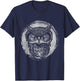 Wise Owl T-Shirt - T-Shirt | Navy