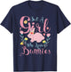 Just A Girl Who Loves Bunnies Rabbit T-Shirt - T-Shirt | Navy