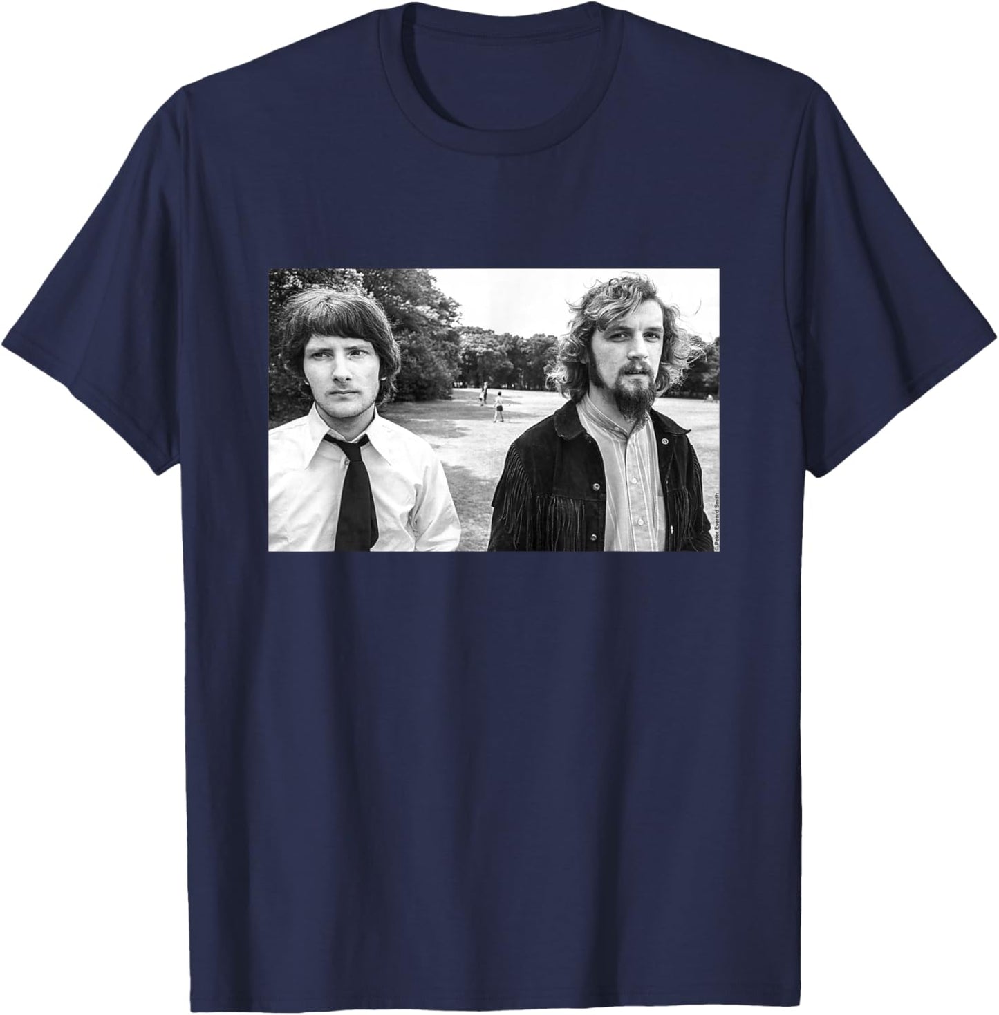 Gerry Rafferty Billy Connolly Humblebums By Everard Smith T-Shirt - T-Shirt | Navy