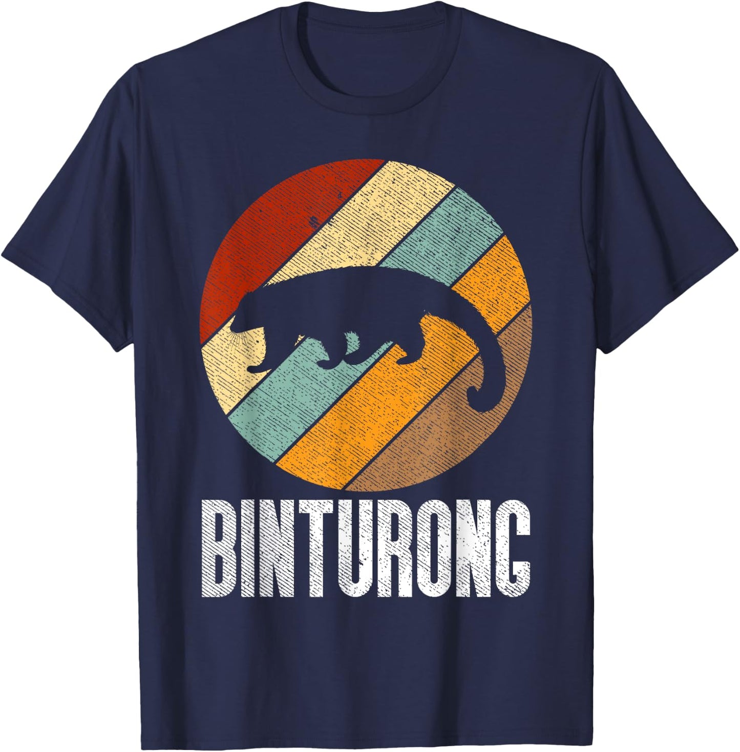 Vintage Binturong T-Shirt - T-Shirt | Navy