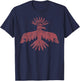 vintage Native American headdress Eagle T-Shirt - T-Shirt | Navy