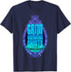 Grim Grinning Ghost Haunted Socialize & Women T-Shirt - T-Shirt | Navy