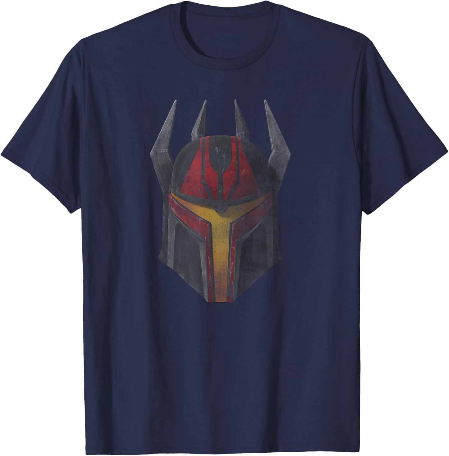 Star Wars The Clone Wars Super Commando Helmet T-Shirt - T-Shirt | Navy