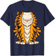 Cute Headless Tiger Costume Halloween | Funny Animal Gift T-Shirt - T-Shirt | Navy