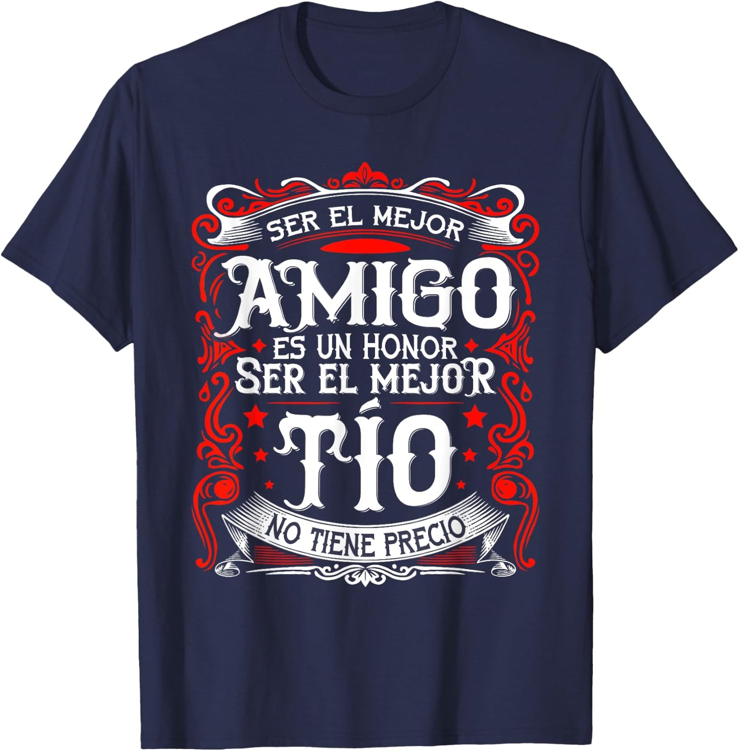 Tio Anuncio Embarazadas Tío Familia T-Shirt - T-Shirt | Navy
