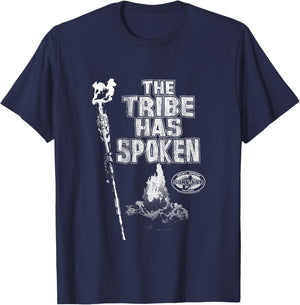 Survivor The Tribe has Spoken Fireplace T-Shirt - T-Shirt | Navy