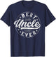 Best Uncle Ever Father's Day Uncle Gifts Vintage Emblem T-Shirt - T-Shirt | Navy