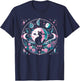 Moon Phases Crystal Witchy Cute Black Cat Kawaii Pastel Goth T-Shirt - T-Shirt | Navy