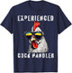 Experienced Cock Handler Funny Rooster T-Shirt - T-Shirt | Navy