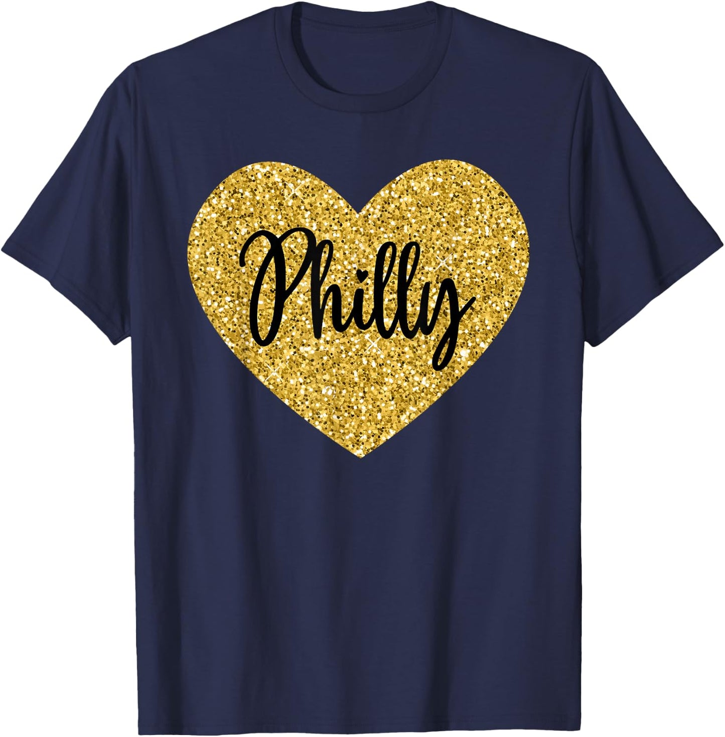 I Love Philly Philadelphia T-Shirt - T-Shirt | Navy
