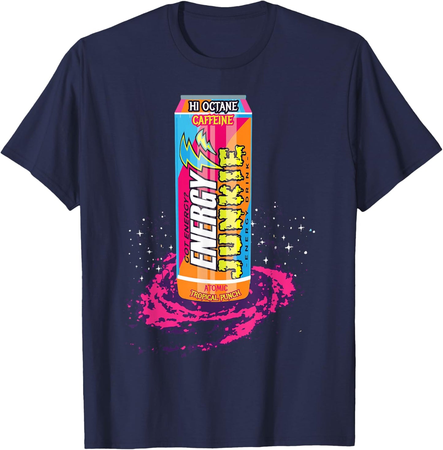 Energy Drink T-Shirt - T-Shirt | Navy