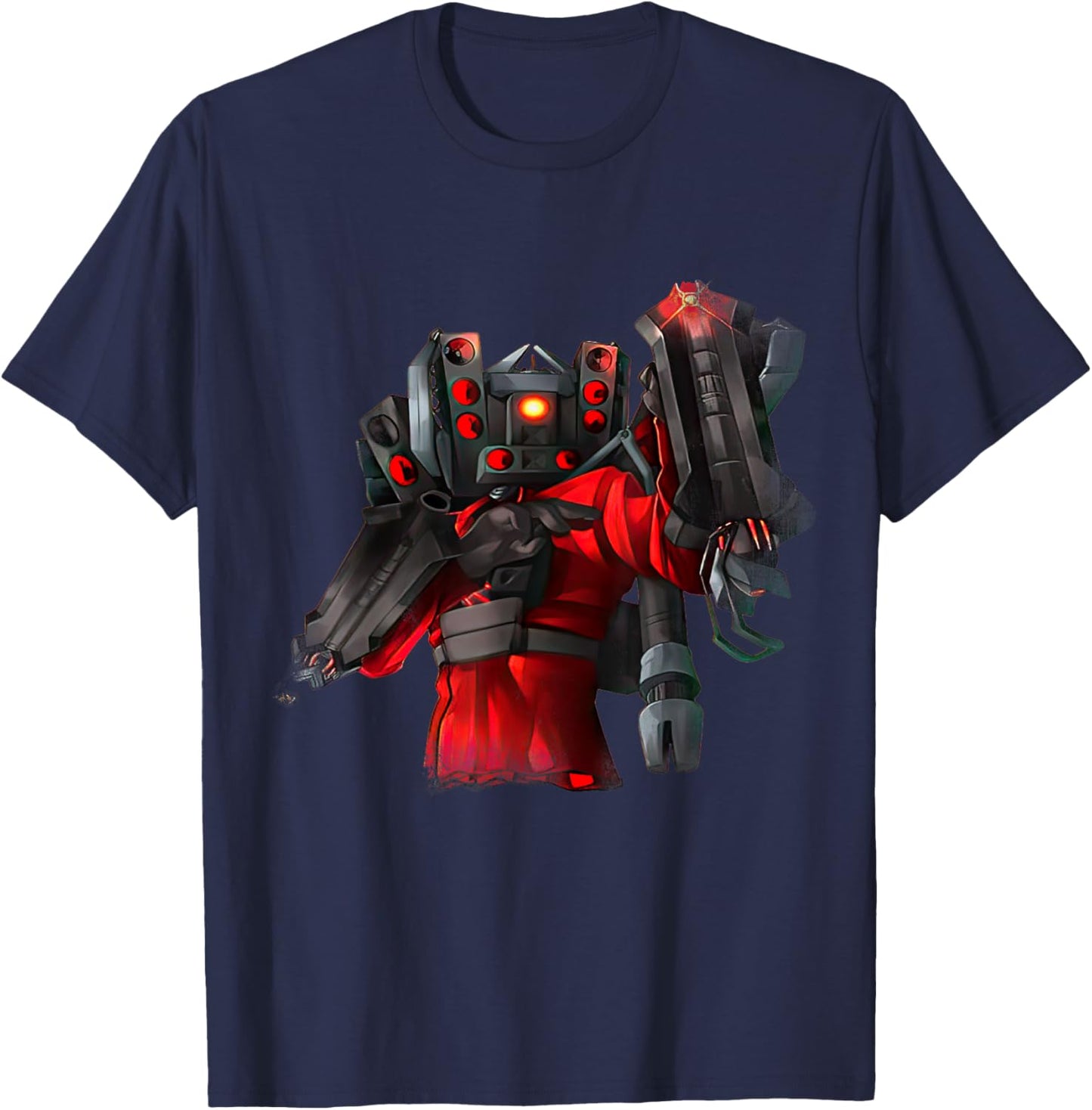 I'm The Birthday Boy Skibidi Toilet Speakerman Cameraman T-Shirt - T-Shirt | Navy