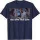 Jurassic Park Hold On To Your Butts T-Shirt - T-Shirt | Navy