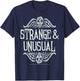 Beetlejuice Strange & Unusual Distressed Skulls T-Shirt - T-Shirt | Navy