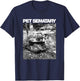 Pet Sematary Church on Grave T-Shirt - T-Shirt | Navy