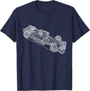 Racing Car Racing Car Motorsport Car Racing T-Shirt - T-Shirt | Navy